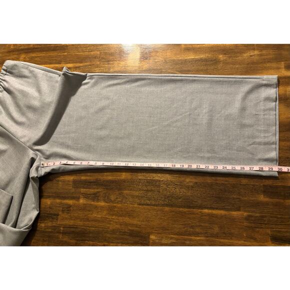 Banana Republic Women's XL Pant Wide Leg 100% Wool Flannel Pull On Lightweight - Picture 10 of 13